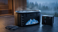 Cold Plunge Tub, 248 Gallon, 1 Horsepower, Heavy-Duty Ice Bath Tub for Athletes with Hot & Cold, Portable Inflatable Plunge Chiller with Water Treatment Kit, Immersion Therapy, Wifi (Black, 1 Set) — Lifestyle
